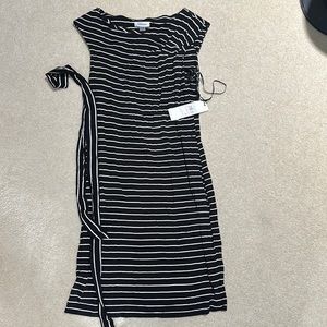 Black midi dress, Calvin Klein